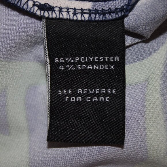 Coco Bianco Top $79 Sz M Orange Multi Color Floral Polyester Spandex Top - Picture 7 of 11